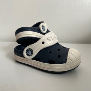 Crocs, Navy/White, Toddler Size 6